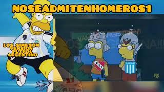 Los simpson (Versión Futbol Argentino)/ Racing vs Independiente/ Noseadmitenhomeros1