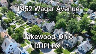 LAKEWOOD DUPLEX!  Investment Property For Sale near Cleveland, Ohio!