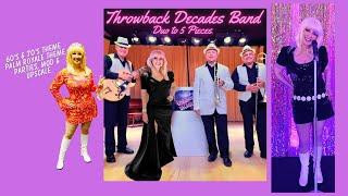 Throwback Decades Band I 60s Band, 70s Band, Palm Royale Theme Band, Orlando FL