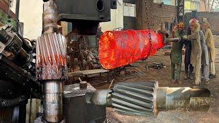 Incredible Process of Manufacturing Biggest Transmission Pinion Gear || Amazing Mechanics