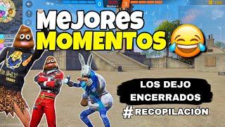 Encerrando a jugadores con PAREDES en FREE FIRE | Mejores Momentos 