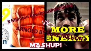 8 Minuten Bauchmuskeltraining VS Arnold MASHUP!