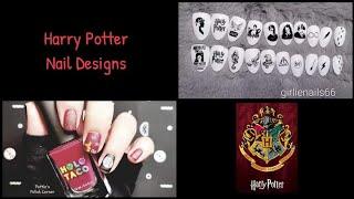 Harry Potter Nail Designs - Stamping Collab October 2024