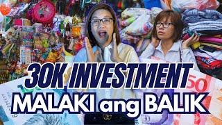 30K INVESTMENT MALAKI ang BALIK