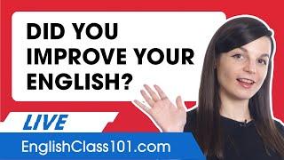 How to review your English progress and check by yourself?