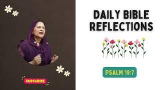 Daily Bible Reflections || Psalm 19