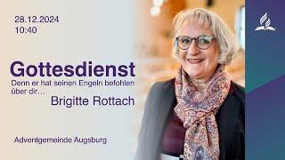  LIVE | Gottesdienst | Brigitte Rottach | 28.12.2024 | Adventgemeinde Augsburg