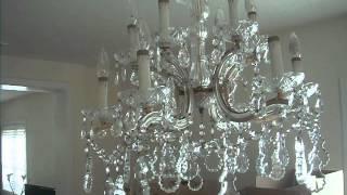 Customer chandelier cleaning review Moorpark, Ventura County Ca. (805) 612-3471