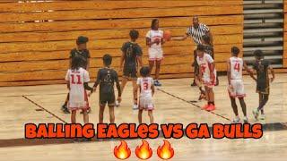 Balling Eagles vs GA Bulls Gets Intense! 