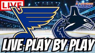 St. Louis Blues Vs Vancouver Canucks NHL  Live Stream