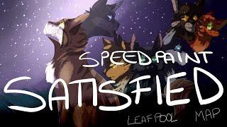 Leafpool Satisfied Map - Fan-Art [speedpaint]