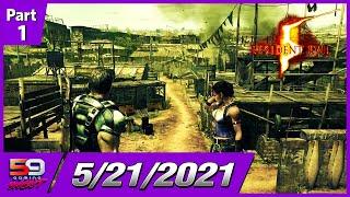 DaTruth and Nas Attempt Resident Evil 5 - Chaos Ensues PART 1  | Streamed on 05/21/2021