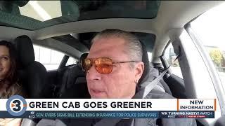 Green Cab goes ‘greener’: Company flips switch to all-electric Teslas