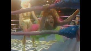 GLOW Wrestling MTV and Habana vs Roxy Astor and Tiffany Mellon