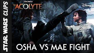 Twins Duke it Out - Mae vs Osha (The Acolyte) | Star Wars Clips