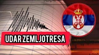 Udar zemljotresa ZATRESAO Srbiju! #zemljotres