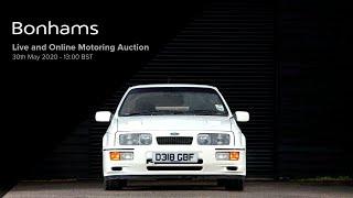 Bonhams Motoring Auction May 2020