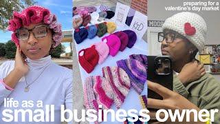 life as a small business owner pt. 3  preparing for a valentine’s day market