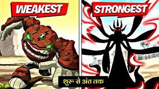 Top 10 Strongest Aliens of Ben 10 in hindi