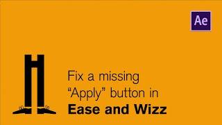 Fix a missing "Apply" button in Ease and Wizz