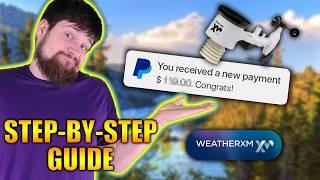 How to Sell your WeatherXM Rewards! WXM into Cash!