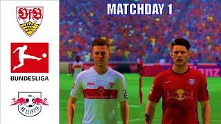 VFB Stuttgart Vs. RB Leipzig - Bundesliga 22/23 Matchday 1 | FIFA 22 - Full Match