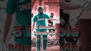 rohit sharma double centuries status #cricket #shorts #rohitsharma #hitman #status #cricketshorts