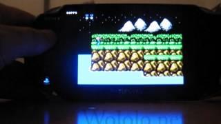 NesterJ (NES emulator) running on the PS Vita 2.12