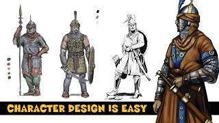 This Is How I Design Fantasy Warriors