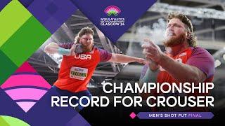 Ryan Crouser dominates shot put final | World Indoor Championships Glasgow 24