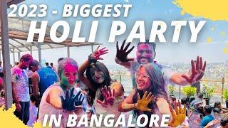 #2023 TOP Holi Party In Bengaluru | 2023 Biggest Holi Party |  Pool Holi Party HOT Girls Holi  Party