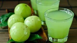 Amla Juice Recipe - How To Make Amla Juice At Home - Indian Gooseberry Juice