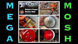 Resto-Rob’s Awesome Gifts-   Visible Padlock, Mechanical Fire Alarm, Historic Train Light!