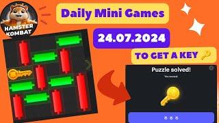 Mini Game Complete Step 24 July | Hamster Kombat Mini Game Kaise Paar Kare| Mini Game Hamster Kombat