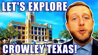 CROWLEY TEXAS NEIGHBORHOOD TOUR: Living In Crowley Texas | Moving To Crowley | Grandbury Homes