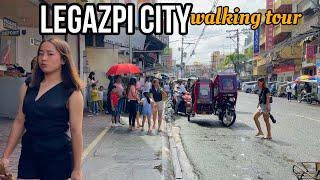 LEGAZPI CITY,PHILIPPINES-Streets and market scenes in the capital of Albay province [4k]