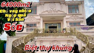 Bán gấp Biệt thự khủng | to nhất quận 12 vị trí 2 mặt tiền 6300m2