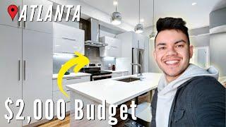 Atlanta Apartment Hunting with a $2,000 Budget! (names & prices included)