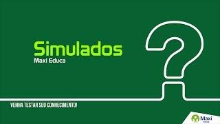 Simulados Maxi Educa