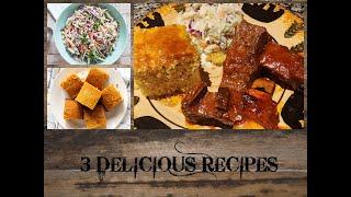 3 AMAZING RECIPES FOR THE BEST HOMEMADE BBQ MEAL YOUR FAMILY WILL LOVE!!!