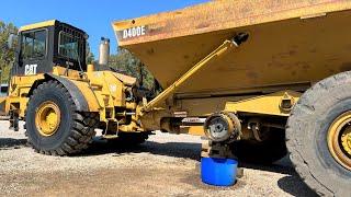 Replacing a Damaged Wheel Hub - Caterpillar 40 Ton Haul Truck