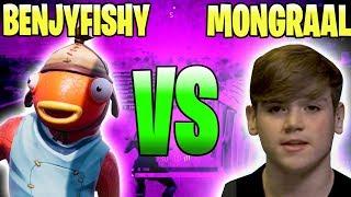 Secret Mongraal VS NRG BenjyFishy | *INSANELY* Fast Building and Edits