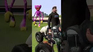  KISSY MISSY ATE MRBEAST AND HAMSTER TV. POPPY PLAYTIME GARRY'S MOD #shorts