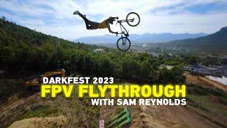 GoPro: Darkfest 2023 FPV Drone Runs with Sam Reynolds #mtb #bike #darkfest