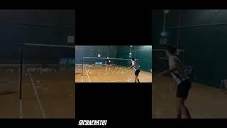 Crazy Badminton training