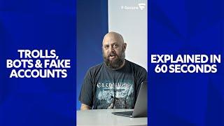 Trolls, Bots & Fake Accounts Explained in 60 Seconds #Shorts