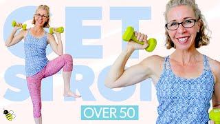 STRENGTH Workout with DUMBBELLS for Women over 50 ️ Pahla B Fitness