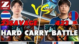 23SAVAGE (URSA) vs 423 (KEZ) - Epic Battle Of Hard Carry Dota 2 Players - Z Dota 2 Channel