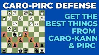 Crush With CARO-PIRC Defense (Get The Best From Caro-Kann & Pirc) | Chess Openings For Black