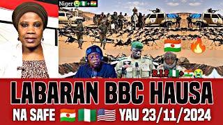 BBC Hausa Labaran Duniya na Safe Yau /23/11/2024